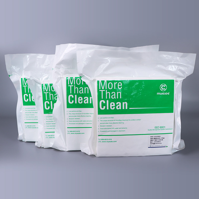 Wopes Rag 4x4 Inch Cleanroom Microfiber Wipes 180Gsm Class 1000 Disposable Rags ...
